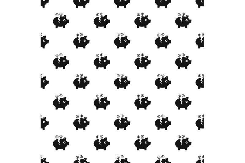 piggy-bank-pattern-seamless-vector