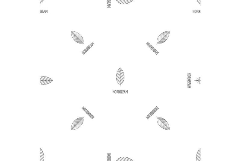 hornbeam-leaf-pattern-seamless-vector