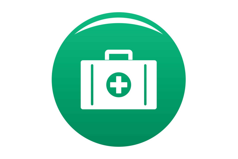 aid-kit-icon-vector-green