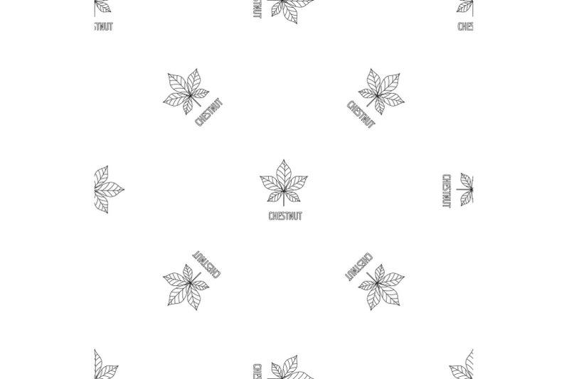 chestnut-leaf-pattern-seamless-vector