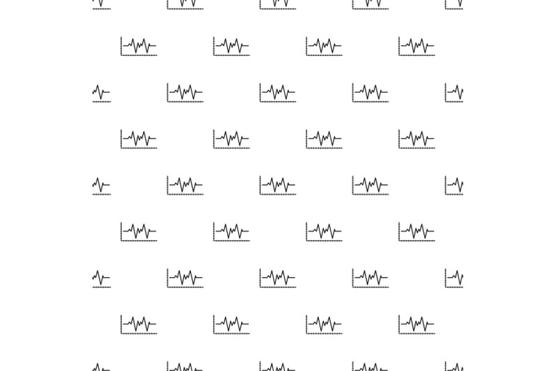 cardiogram-pattern-seamless-vector