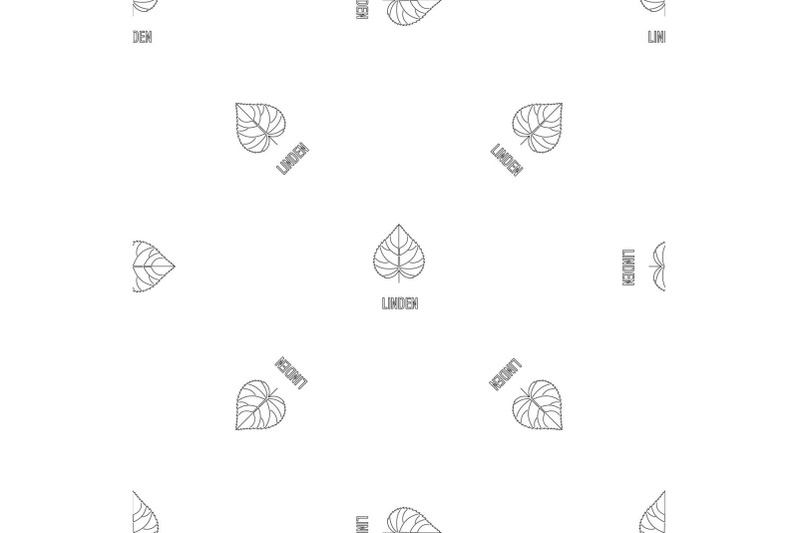 linden-leaf-pattern-seamless-vector