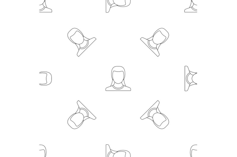 new-woman-avatar-pattern-seamless-vector