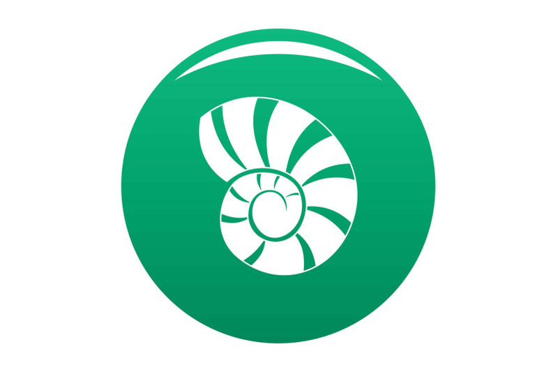 reef-shell-icon-vector-green