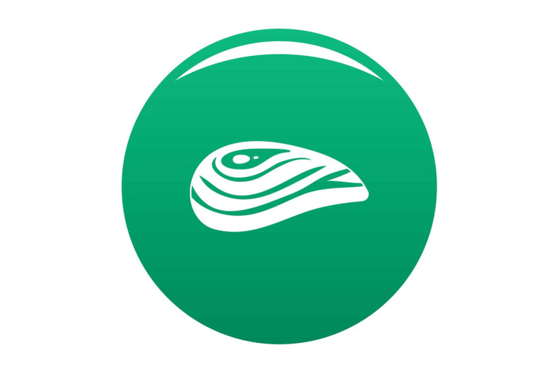 aquatic-shell-icon-vector-green