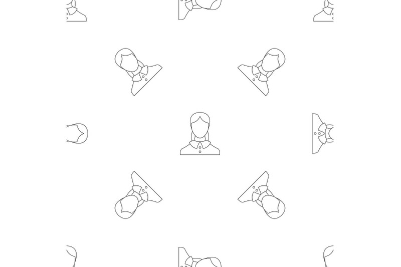 new-woman-user-pattern-seamless-vector