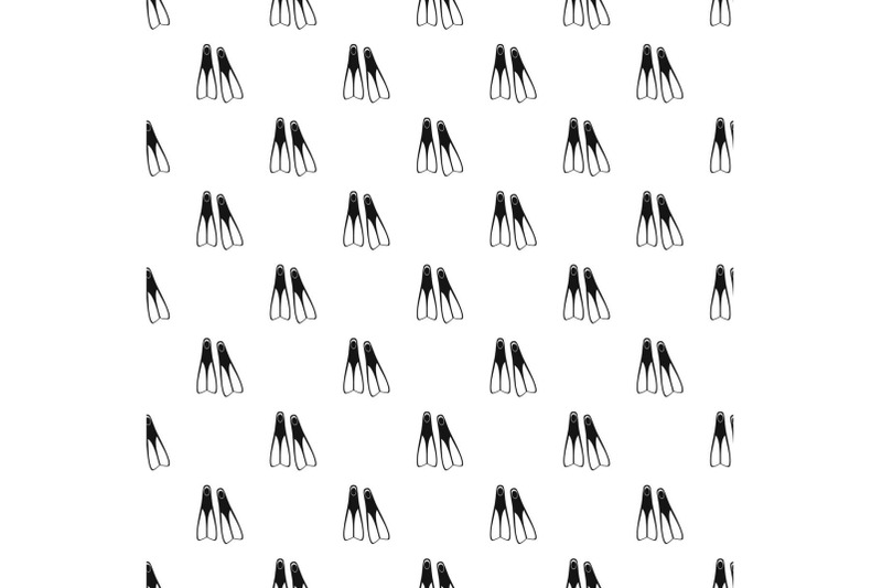 flippers-pattern-seamless-vector