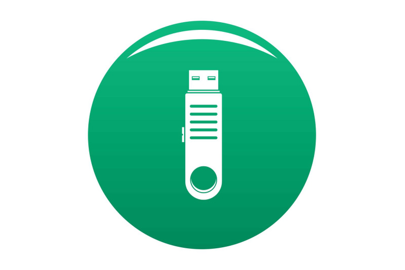 usb-icon-vector-green