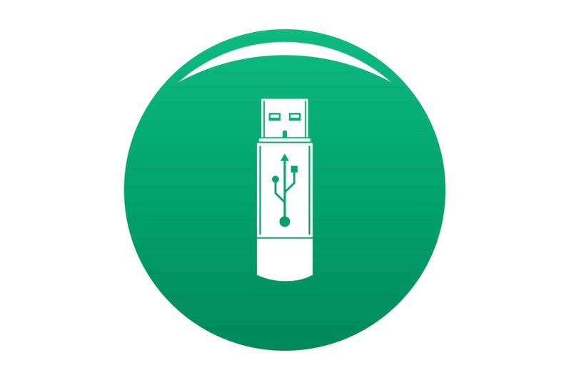 portable-flash-drive-icon-vector-green