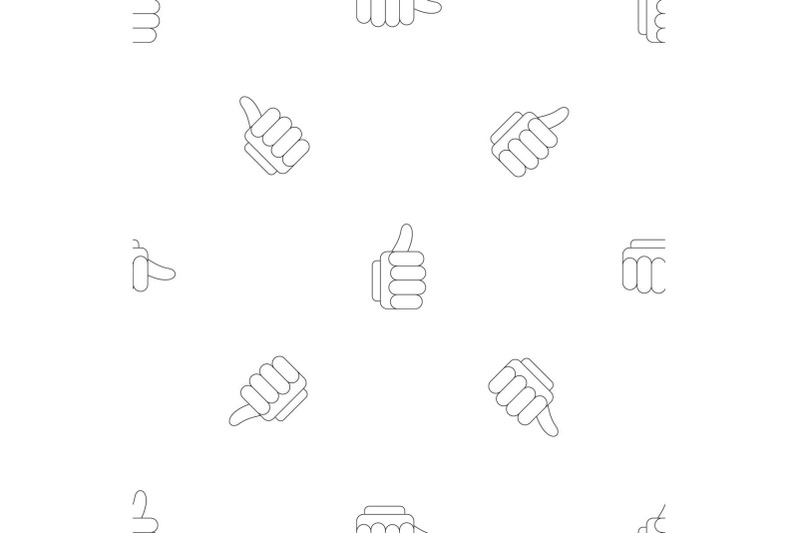 thumb-up-pattern-seamless-vector