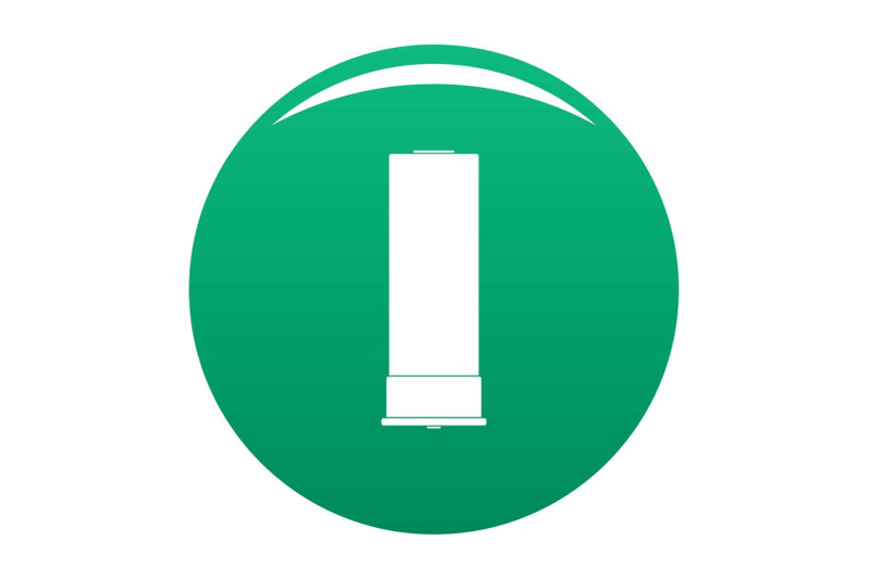 large-cartridge-icon-vector-green