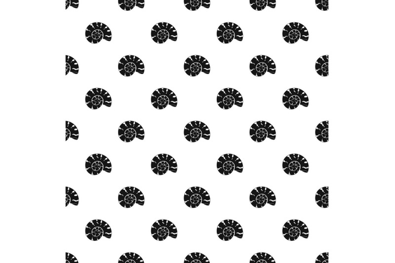 round-shell-pattern-seamless-vector