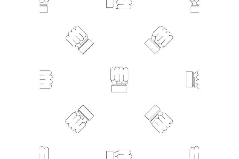 big-fist-pattern-seamless-vector