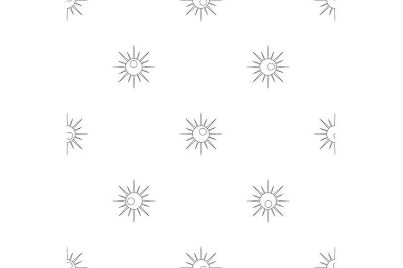 sun-pattern-seamless-vector