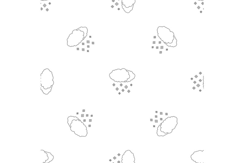 hail-pattern-seamless-vector