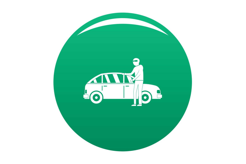 hijacker-icon-vector-green