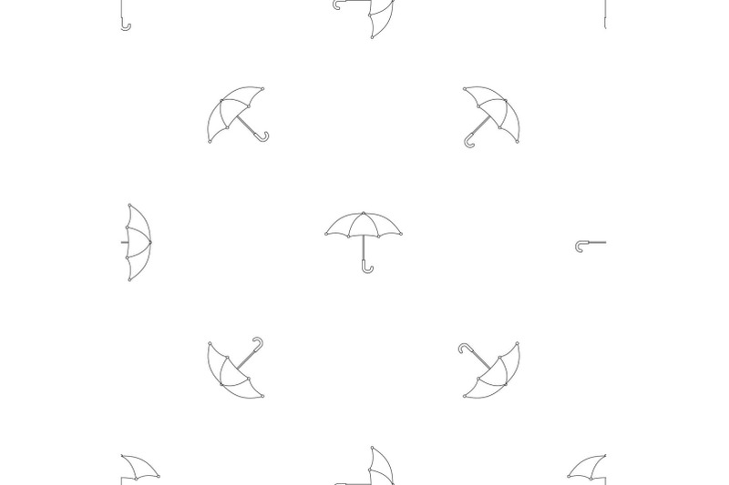 umbrella-pattern-seamless-vector