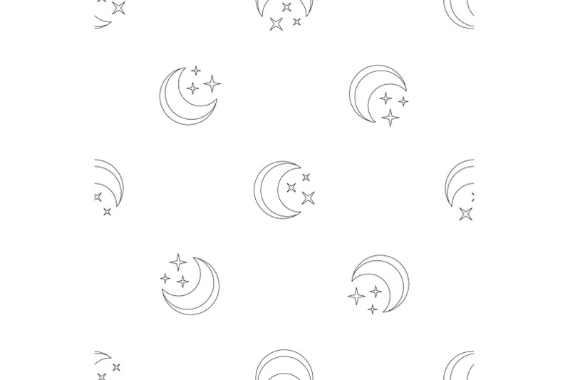 moon-pattern-seamless-vector