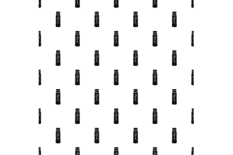 portable-flash-drive-pattern-seamless-vector