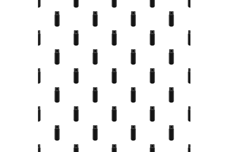 big-flash-drive-pattern-seamless-vector