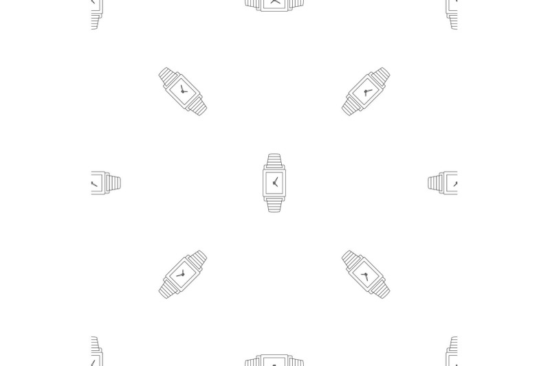 woman-watch-pattern-seamless-vector