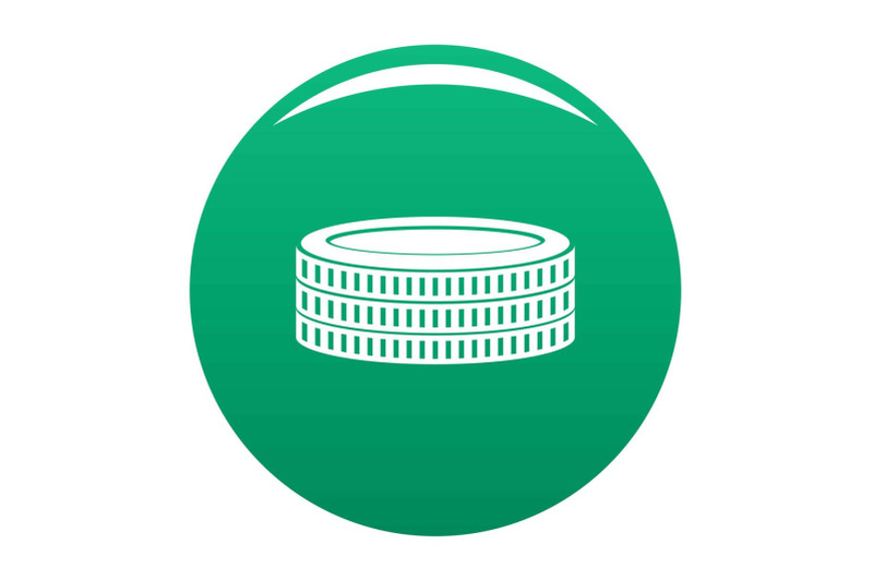 gold-coin-icon-vector-green