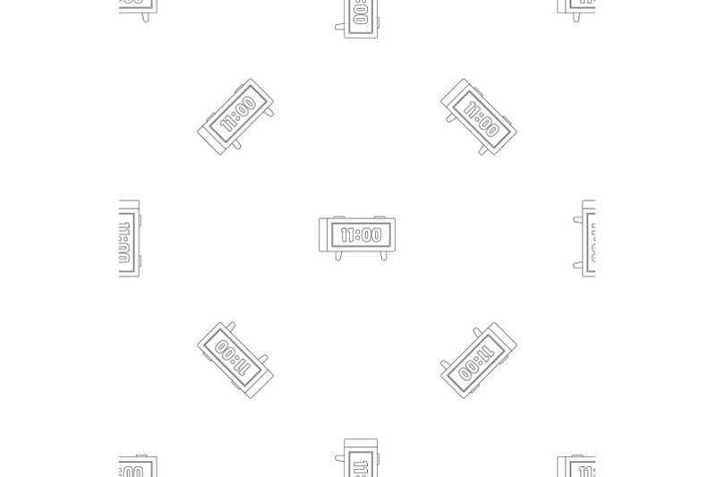 digital-clock-pattern-seamless-vector