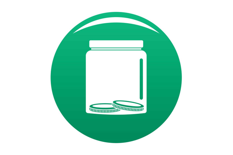 save-money-icon-vector-green