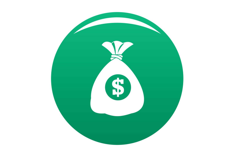 bag-money-icon-vector-green