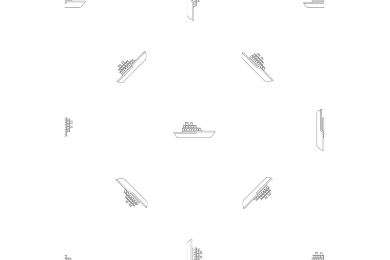 military-ship-pattern-seamless-vector