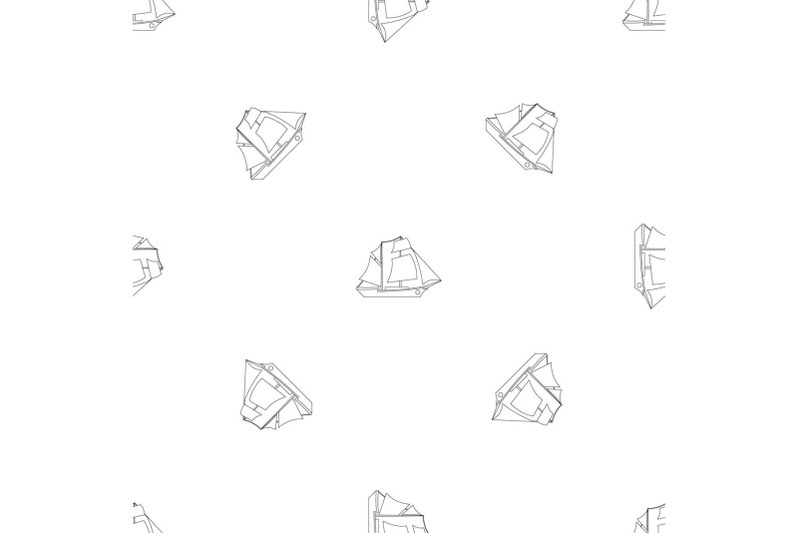 sailing-ship-pattern-seamless-vector