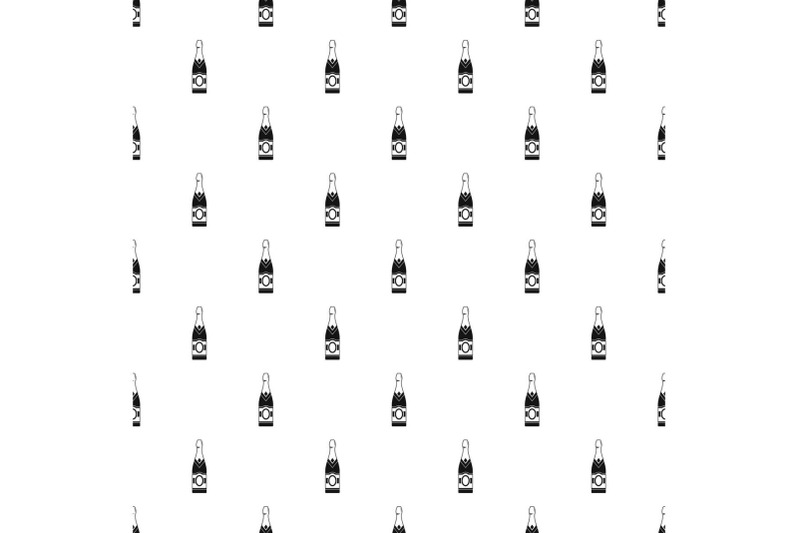 sweet-champagne-pattern-seamless-vector