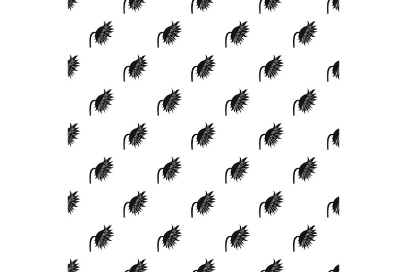 sunflower-pattern-seamless-vector