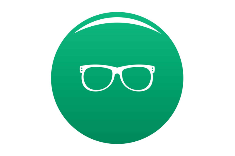 vision-icon-vector-green