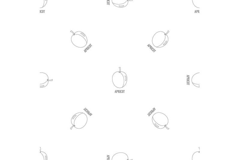 apricot-pattern-seamless-vector