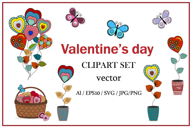 clipart-and-stickers-hearts-for-valentine-039-s-day