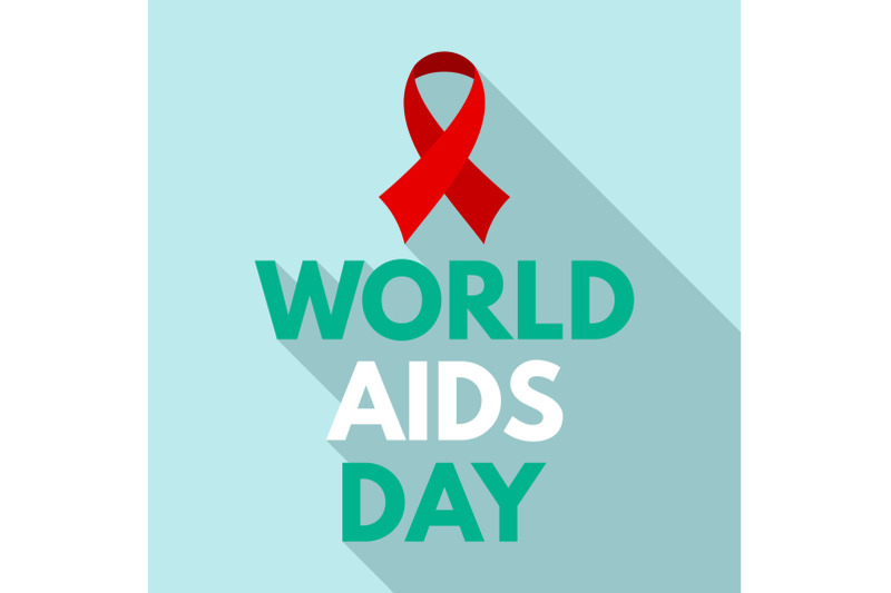 medical-aids-day-logo-set-flat-style