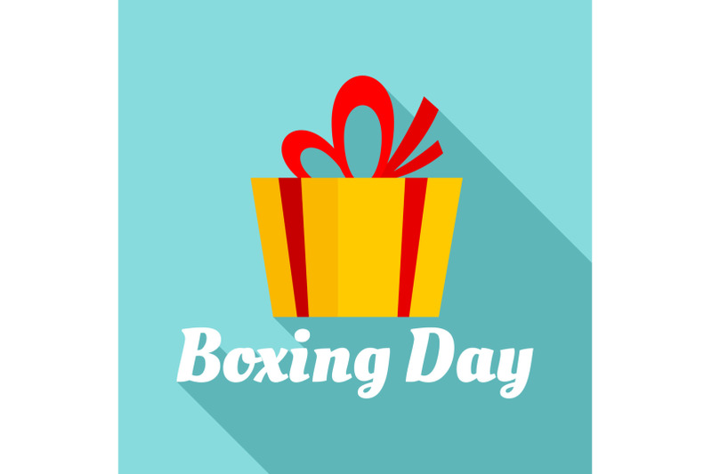 boxing-final-day-logo-set-flat-style