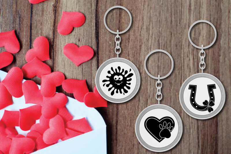 keychain-bundle-of-18-svg-designs