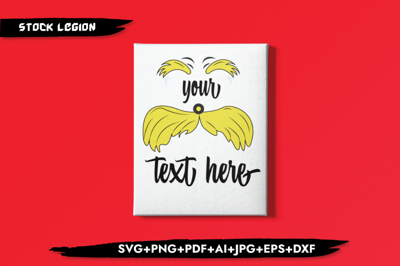 lorax-custom-moustache-svg