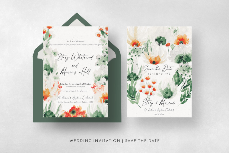 green-wildflower-wedding-suite