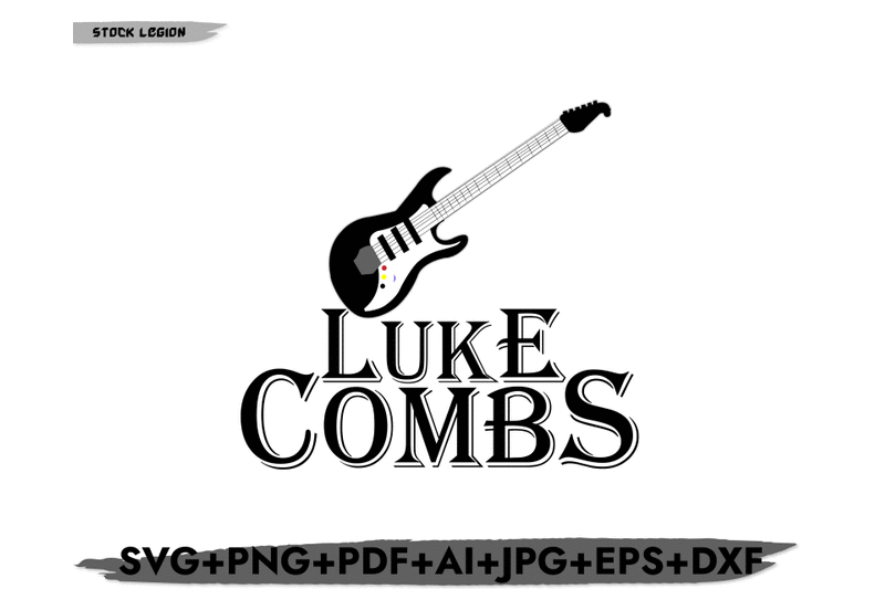 guitar-luke-combs-svg