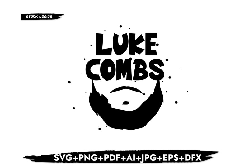 luke-combs-beard-svg