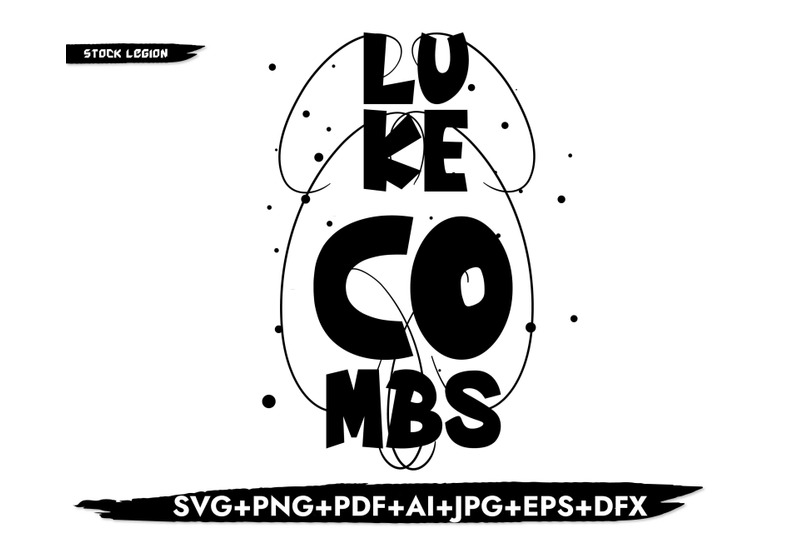luke-combs-design-svg