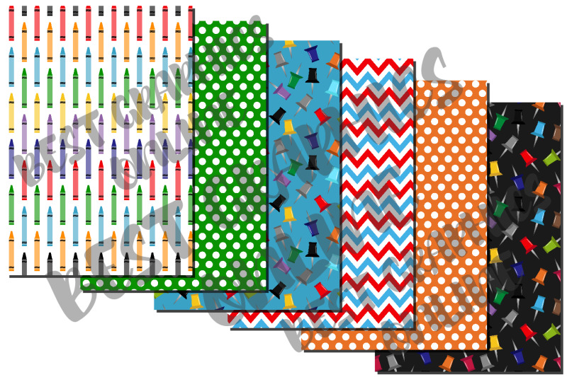 back-to-school-digital-papers-school-pattern-background-papers