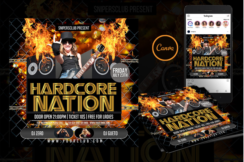 hardcore-nation-event-flyer-canva-template