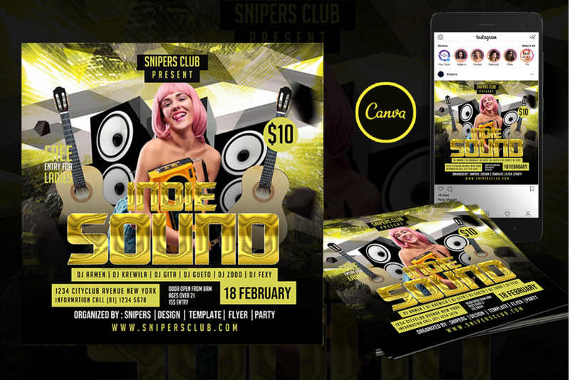 indie-sound-event-flyer-canva-template