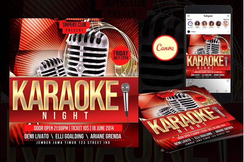 karaoke-night-event-flyer-canva-template