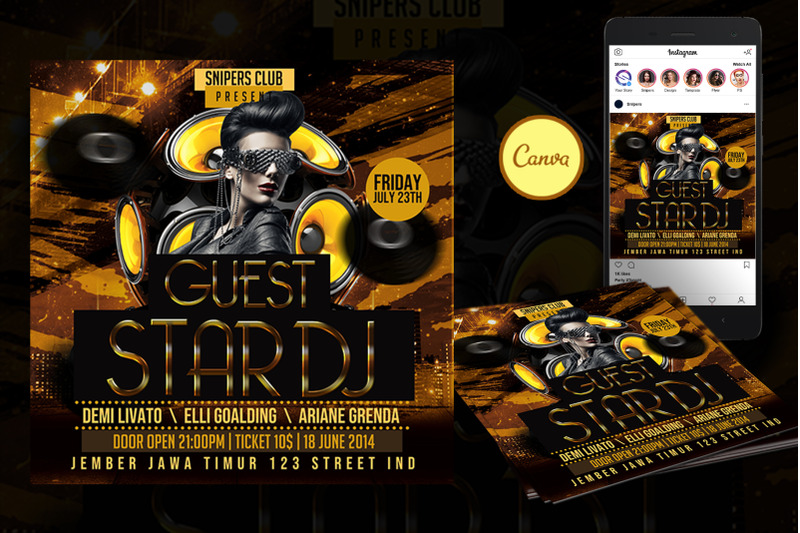 special-guest-dj-event-flyer-canva-template