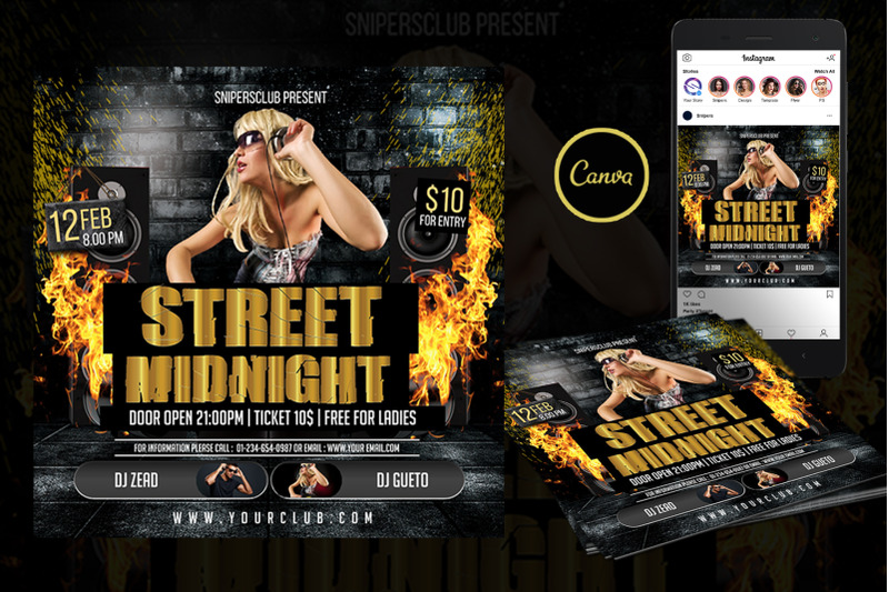 street-midnight-event-flyer-canva-template